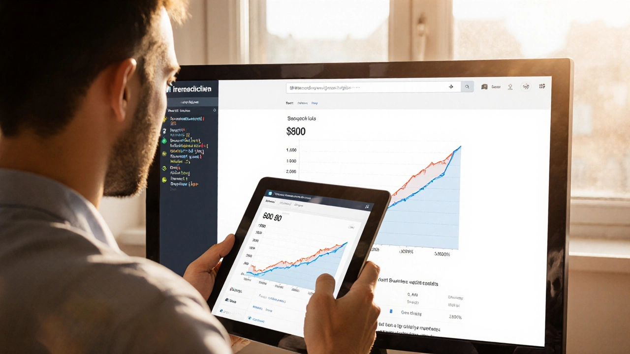 Business owner celebrates traffic spike from SEO code fixes.